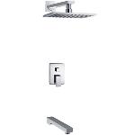 Concealed shower mixer kit